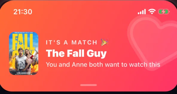 It's a match: The Fall Guy